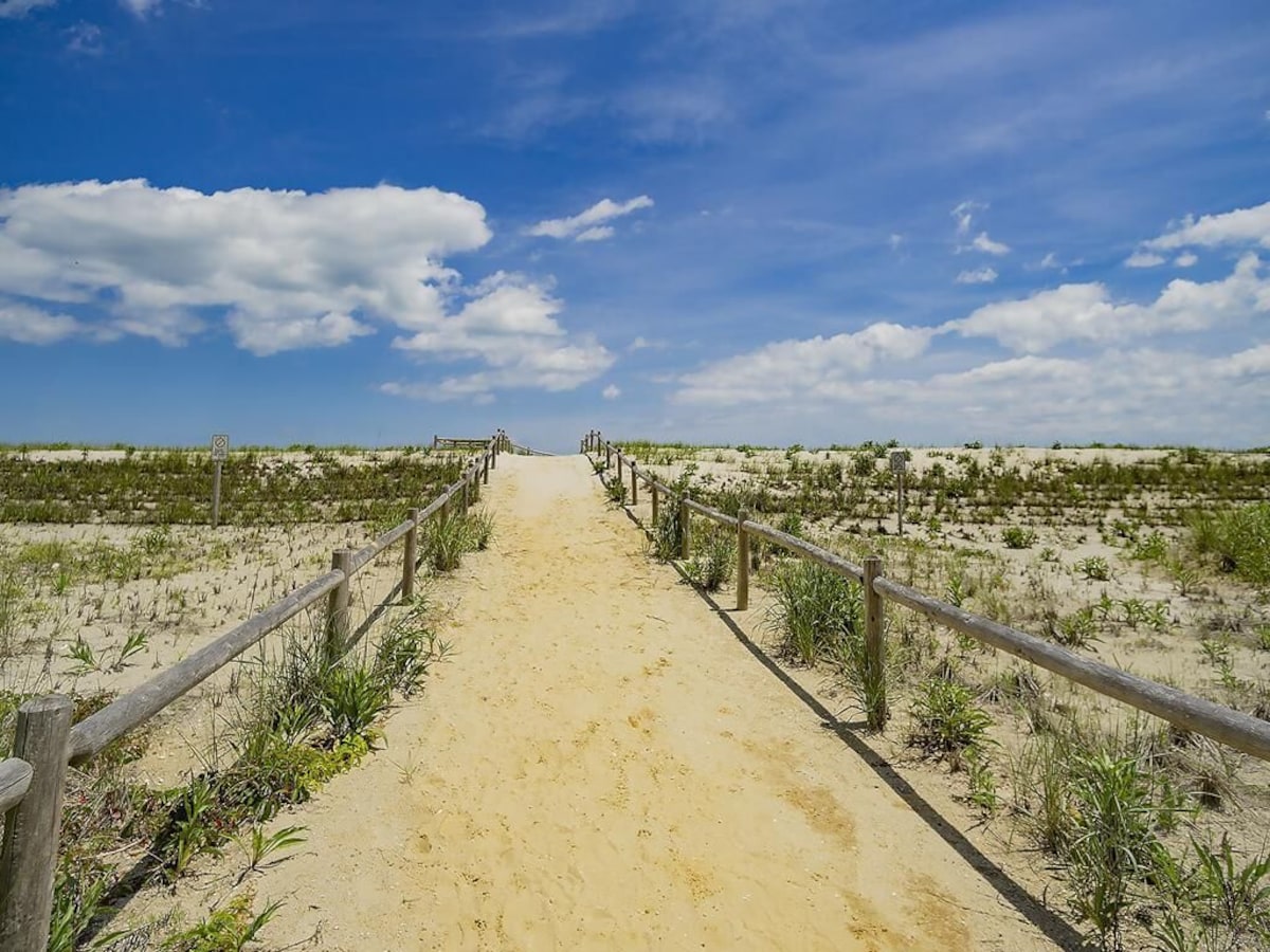 Oceanfront. Ocean views. WIFI. Beach Badges. Decks. Spectacular Oceanfront — with fantastic views — located in prestigious Harvey Cedars. Just steps to the Beach Entrance! Enjoy a pristine, white Beach, the Bay for crabbing.