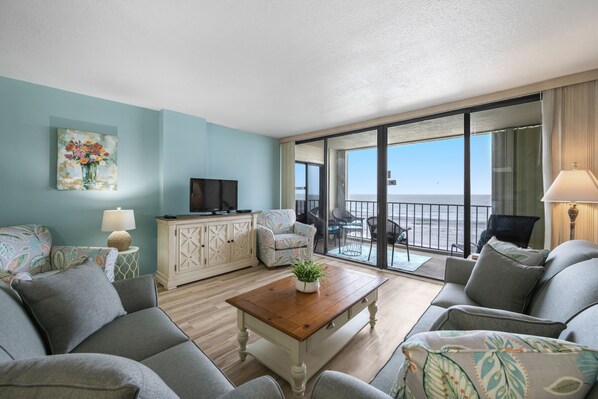 Oceanfront Living Room
