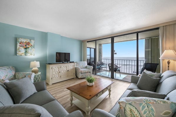 Oceanfront Living Room