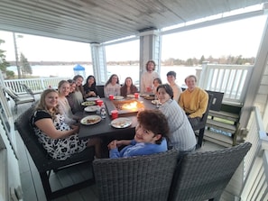 Outdoor dining