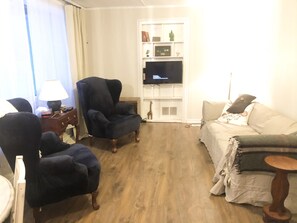 View of Living room from kitchen