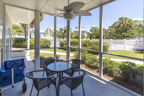 Screen porch - walk out to pool