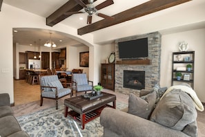 Family room featuring comfortable seating