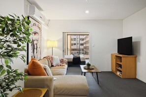 Living room with TV