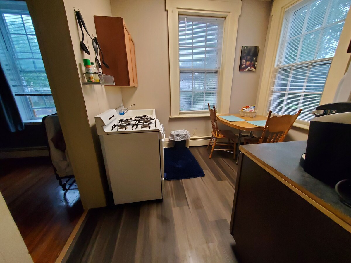 Located in the Historic downtown district, cozy studio, wifi.