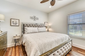 Primary Bedroom with King Size Bed