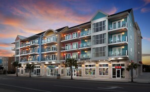 Front of property – evening/night