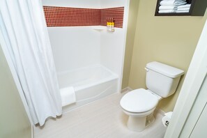Get ready for your day in the bathroom.