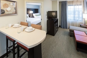 Enjoy the warm and cozy decor.