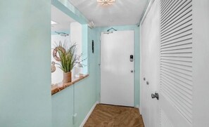 Entrance to unit