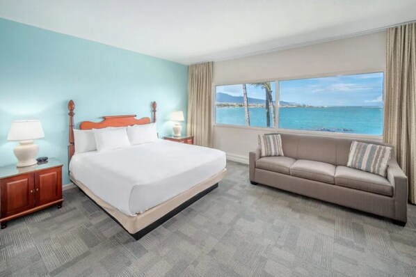 Unit with comfortable bed
