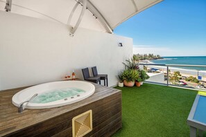 Your private rooftop terrace with incredible views.