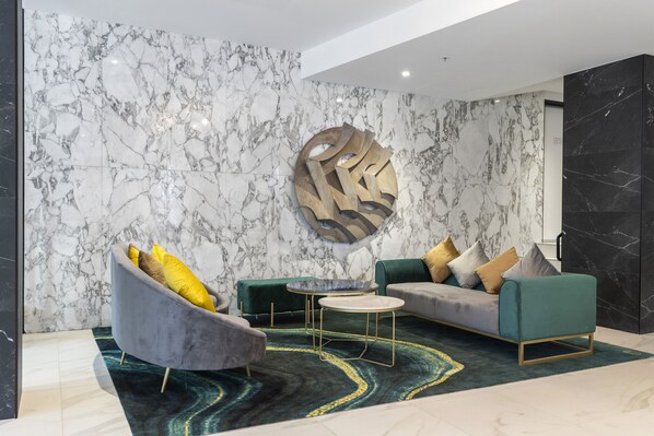 Lobby sitting area