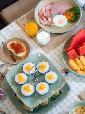 Repas de petit déjeuner