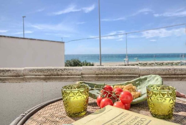 Vue sur la plage/l’océan