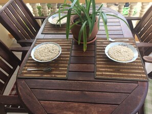 Outdoor dining