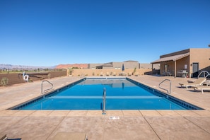 Community Pool - The community pool and hot tub are available and guests receive complimentary access when staying in our rental units. **Please note the pool is closed from November thru February**