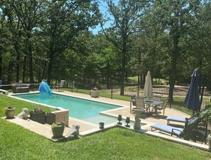 POOL IS OPEN 