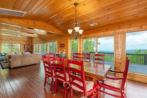 Dining room on main level