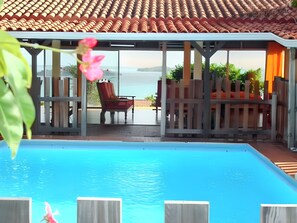 Swimming pool view