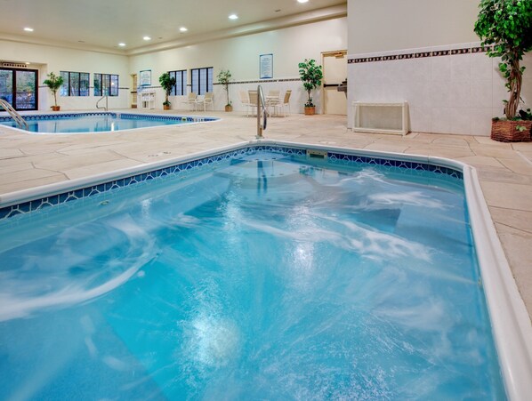 Relax in the hot tub.