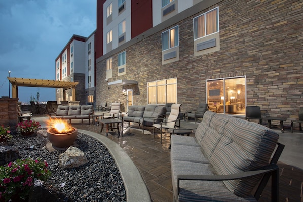 Relax by the fire pit.