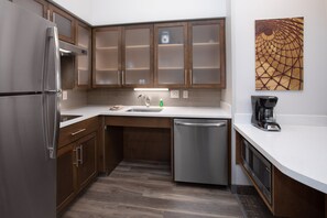 Cook up a meal in the kitchen.