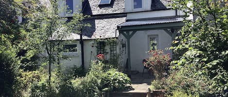 View of cottage from back garden