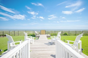 Oceanfront Deck / View