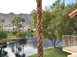 Lake and mountain views