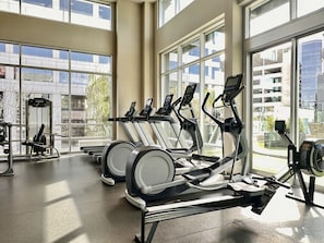 Elliptical at the Fitness Center