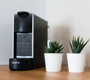 Kaffe och/eller kaffebryggare