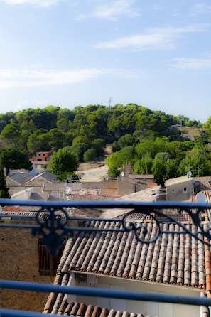 Blick von der Unterkunft