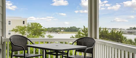 Screen Porch with River Views