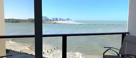 440 West 804 N Private balcony perfect for a morning coffee over sparkling Gulf of Mexico waters