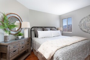 Bedroom 2 features a comfy king bed, too!