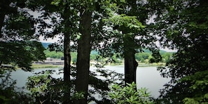 View of Lake Junaluska from the porch