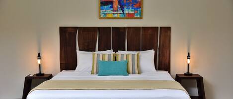Master Bedroom with king size bed