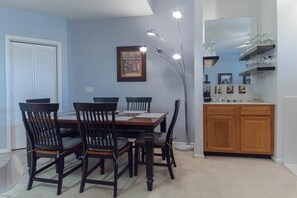 Dining area