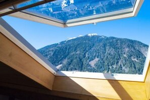Blick von der Unterkunft
