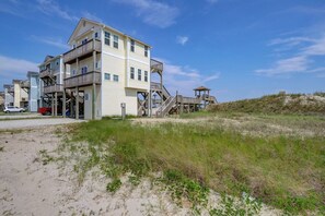 Right hand side of property