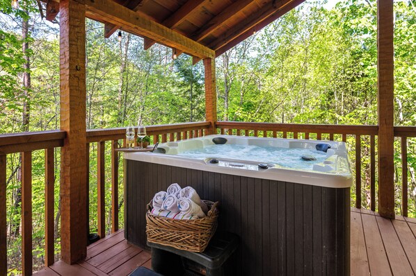 Bubbelpool utomhus