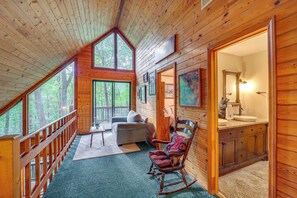 Private Upstairs Balcony