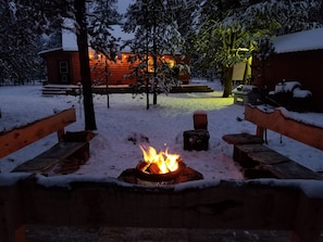 Cold night at the firepit!