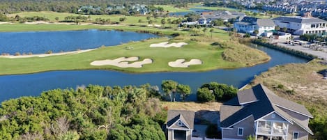 Blackbeard's Return is right beside the golf course and Bald Head Island Club. You have access to purchase the club and to play golf at this property