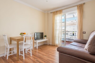Central Holiday Apartment "HOUSE SUN & BEACH 2" with Wi-Fi, Balcony & Terrace; Street Parking Available