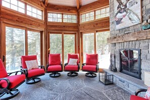 Muskoka Room with Fireplace