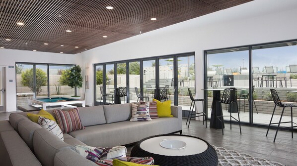 Lobby sitting area