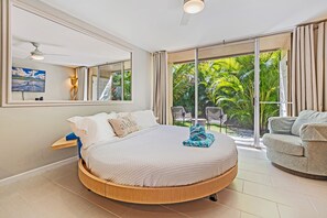 Featuring a Queen Size Round Bed from Italy