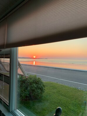 Vue sur la plage/l’océan